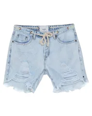 ワン ティースプーン レディース ボトムス デニムショートパンツ ONE TEASPOON デニムショートパンツ Blue ブルー