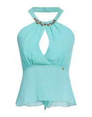 リナシメント レディース トップス RINASCIMENTO トップス Turquoise Blue ブルーのサムネイル