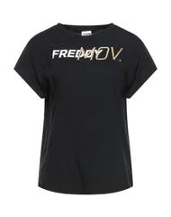 フレッディ レディース トップス Tシャツ FREDDY Ｔシャツ Black ブラックのサムネイル
