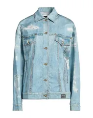 ヴェルサーチ レディース アウター ジャケットブルゾン VERSACE JEANS COUTURE ブルゾン Blue ブルーのサムネイル