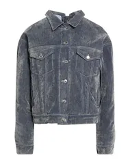 エムエスジイエム レディース アウター MSGM デニムブルゾン Blue ブルーのサムネイル