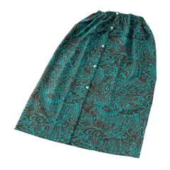 新品 光触媒マイクロファイバー サラッとドライ「 ハワイアンまきまきタオル タヒチアン グリーン」 83㎝×125㎝ アスカタオル 抗菌・消臭タオル