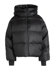 マックスアンドコー レディース アウター ダウンシンセティック MAXCo パファージャケット Black ブラックのサムネイル