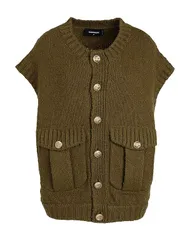 ディースクエアード レディース ニット カーディガン DSQUARED2 カーディガン Military Green グリーンのサムネイル