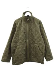 バブアー Barbour キルティング ジャケット フリース M カーキ 上着 アウター