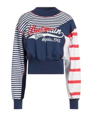 バルマン レディース トップスウェットシャツ BALMAIN スウェット Blue ブルーのサムネイル