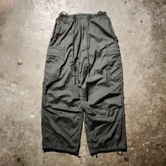 HYKE 25ss N/C TYPE M-51 SHELL PANTS 5 XXL BLACK ハイク 2025ss カーゴパンツ コットンナイロン ブラック 251-13305