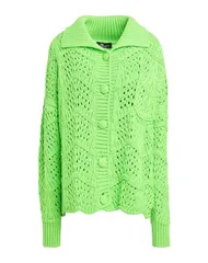 ブルマリン レディース ニット カーディガン BLUMARINE カーディガン Lime Green ライムのサムネイル