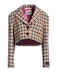 エムエスジイエム レディースーツ ブレザー MSGM テーラードジャケット Beige ベージュのサムネイル