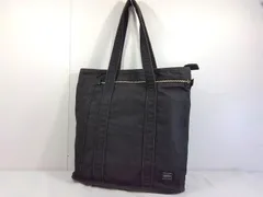 26g-289k【中古】PORTER ポーター　SMOKY スモーキー　トートバッグ　592-06578　ブラック
