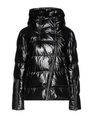 ピンコ レディース アウター ダウンシンセティック PINKO パファージャケット Black ブラックのサムネイル