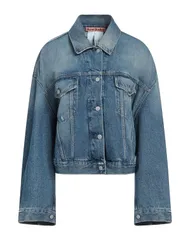 アクネ ストゥディオズ レディース アウター ACNE STUDIOS デニムブルゾン Blue ブルーのサムネイル
