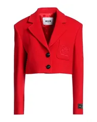 エムエスジイエム レディースーツ ブレザー MSGM テーラードジャケット Tomato Red レッドのサムネイル
