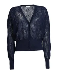 バランタイン レディース ニット カーディガン BALLANTYNE カーディガン Navy ネイビーのサムネイル