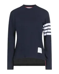 トムブラウン レディース トップス Tシャツ THOM BROWNE Ｔシャツ Navy ネイビーのサムネイル