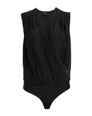 ピンコ レディース トップス ボディスーツ PINKO ボディスーツ トップス Black ブラックのサムネイル