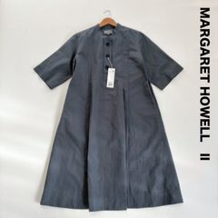 MARGARET HOWELL ワンピースコットンリネンポプリン 半袖 26SS - メルカリ