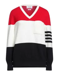 トムブラウン レディース ニット プルオーバー THOM BROWNE プルオーバー Red レッドのサムネイル