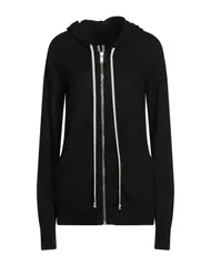 リックオウエンス レディース ニット カーディガン RICK OWENS ファスナー付きニット Black ブラックのサムネイル