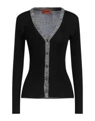ミッソーニ レディース ニット カーディガン MISSONI カーディガン Black ブラック