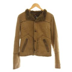 ディーゼル DIESEL SMOOKY-D ジャケット 裏地ボア アウター S 茶色 ブラウン 長袖 /YM ■GY19