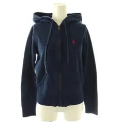 ポロ ラルフローレン POLO RALPH LAUREN ジップアップパーカー ポニー刺繍 S ネイビー 211569962015 /DO ■GY18
