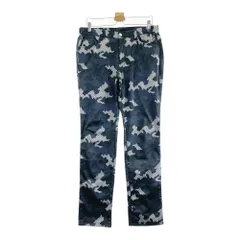 サイズ：L FILA GOLF フィラゴルフ  裏起毛 ロングパンツ カモフラ柄 グレー系 [240101652465] ゴルフウェア メンズ ストスト