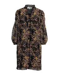 ダイアン フォン ファステンバーグ レディース ドレス DIANE VON FURSTENBERG ミニワンピース・ドレス Black ブラック