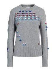 バリー レディース ニット プルオーバー BARRIE カシミヤニット Gray グレーのサムネイル