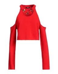 バルマン レディース ニット プルオーバー BALMAIN プルオーバー Red レッドのサムネイル