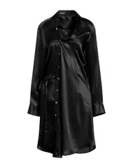 アン ドゥムルメステール レディース トップス シャツ ANN DEMEULEMEESTER シルクシャツ＆ブラウス Black ブラックのサムネイル