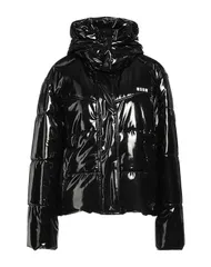 エムエスジイエム レディース アウター ダウンシンセティック MSGM パファージャケット Black ブラックのサムネイル