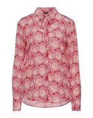 トラサルディ レディース トップス シャツ TRUSSARDI フローラル柄シャツ＆ブラウス Red レッドのサムネイル