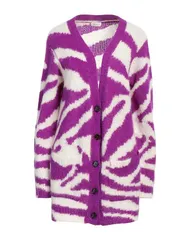 ドリス・ヴァン・ノッテン レディース ニット カーディガン DRIES VANOTEN カーディガン Purple パープルのサムネイル