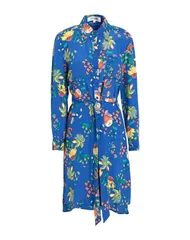 ダイアン フォン ファステンバーグ レディース ドレス DIANE VON FURSTENBERG ミニワンピース・ドレス Blue ブルー