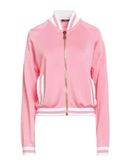 バルマン レディース ニット カーディガン BALMAIN ファスナー付きニット Pink ピンクのサムネイル