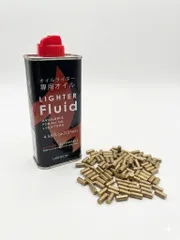 新品未使用　ライテック　 オイルライター 専用オイル 135ml 小缶と　着火石12g　約100個セット