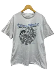 古着 SAOLOR MOON 美少女戦士セーラームーン アニメTシャツ 海外オフィシャル XL ホワイト メンズ/045