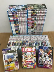 ★【未開封13冊】銀魂 1～77巻 全巻＋キャラクターブックなど関連本3冊　コミックセット《BX21G》