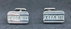 【中古品・現状品】Tiffany & Co.ティファニー アトラスカフス　シルバー925（11g）2003年製　A-251のサムネイル