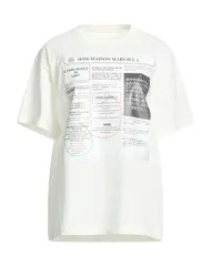 マルタンマルジェラ レディース トップス Tシャツ MM6 MAISON MARGIELA Ｔシャツ White ホワイトのサムネイル