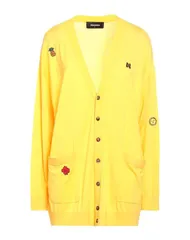 ディースクエアード レディース ニット カーディガン DSQUARED2 カーディガン Yellow イエローのサムネイル