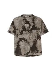 ジェームス パース レディース トップス シャツ JAMES PERSE 柄入りシャツ＆ブラウス Lead Gray グレーのサムネイル