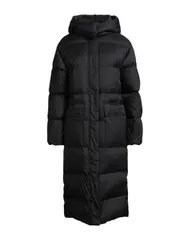 セオリー レディース アウター ダウンシンセティック THEORY パファージャケット Black ブラック