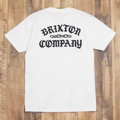 ブリクストン BRIXTON CHAINS S/S STD T-Shirt メンズ 半袖 Tシャツ クルーネック ホワイト