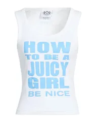 ジューシークチュール レディース トップス タンクトップ JUICY COUTURE タンクトップ White ホワイトのサムネイル