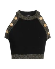 バルマン レディース トップス BALMAIN トップス Black ブラックのサムネイル