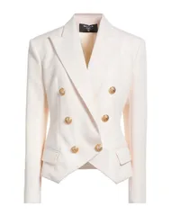 バルマン レディースーツ ブレザー BALMAIN テーラードジャケット OffWhite オフホワイトのサムネイル