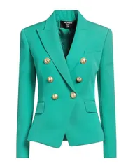 バルマン レディースーツ ブレザー BALMAIN テーラードジャケット Green グリーンのサムネイル