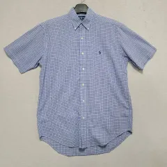 ハングルタグ正規品 ポロ CHECK半袖 メンズ105 ㅡ0905